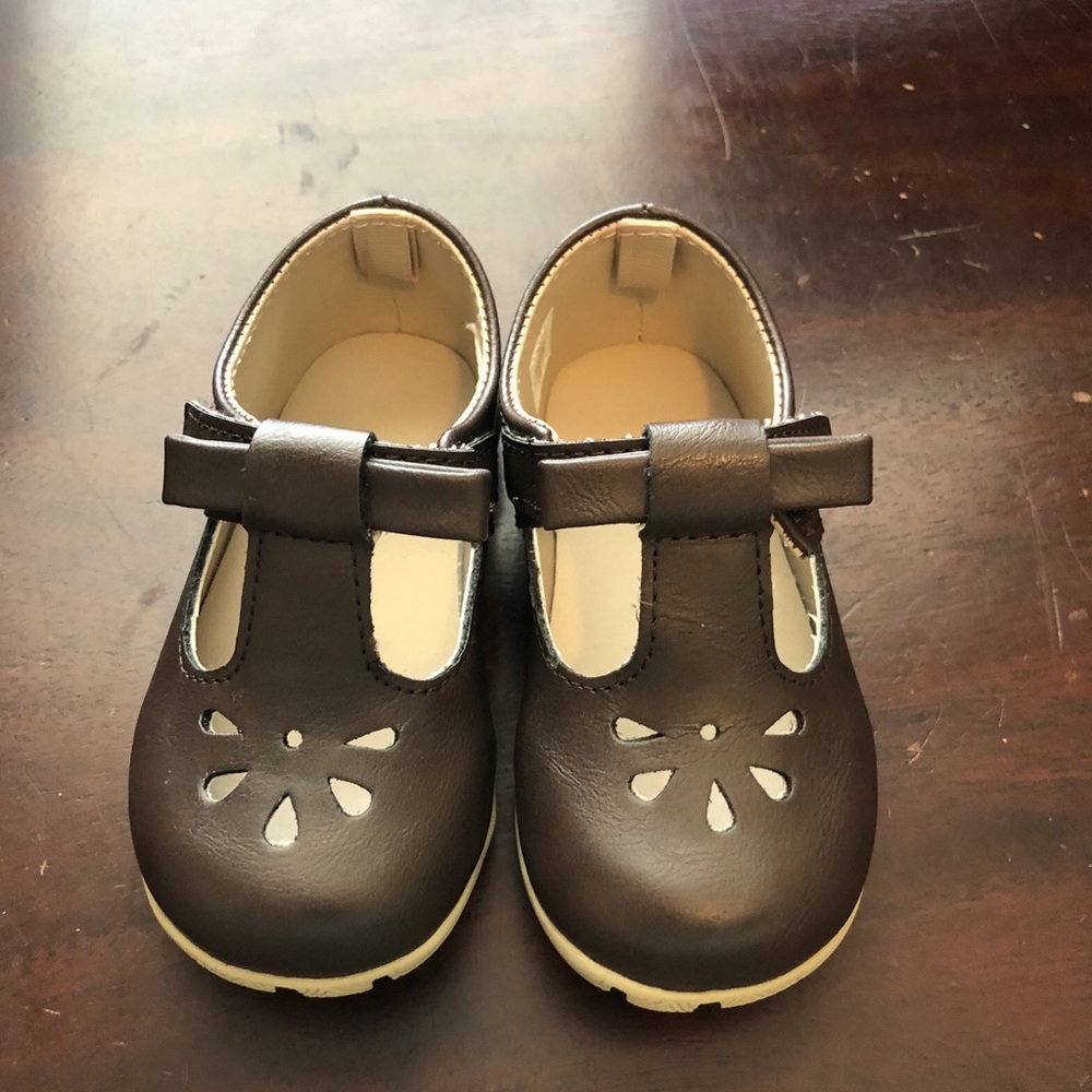 Brown toddler shoes - Girl